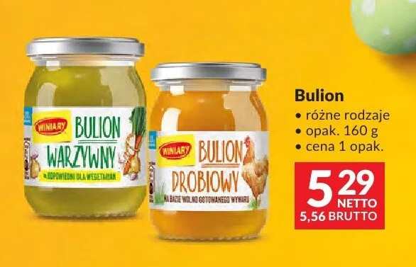 Bulion różne rodzaje promocja w Makro