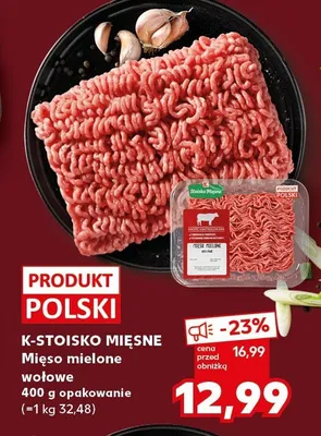 Mięso mielone wołowe promocja w Kaufland