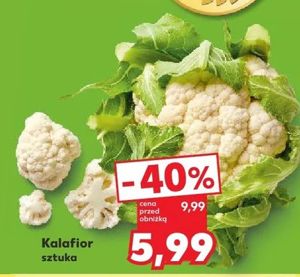 Kalafior sztuka promocja w Kaufland