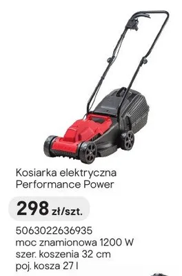 Kosiarka elektryczna Performance Power promocja w Castorama