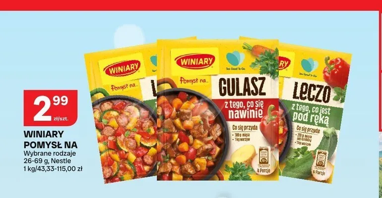 Fix Winiary Pomysł na Leczo promocja w Chorten