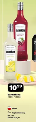 Napój alkoholowy Barmańska Wiśnia promocja w Netto
