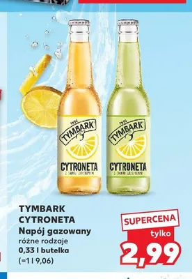 Napój gazowany TYMBARK CYTRONETA promocja w Kaufland