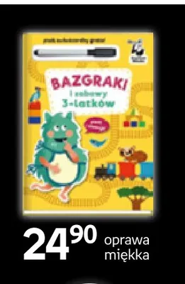 Książka Bazgraki i zabawy 3-latków Kapitan Nauka promocja w Empik
