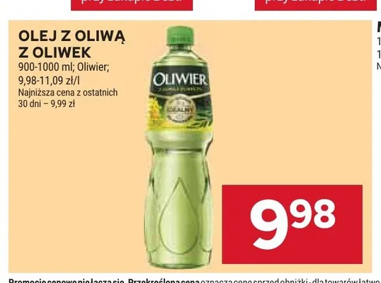 Olej z oliwą z oliwek Oliwier promocja w Stokrotka