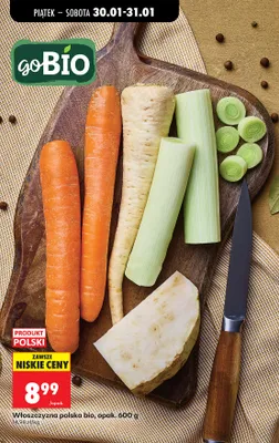 Włoszczyzna polska bio, opak. 600 g promocja w Biedronka