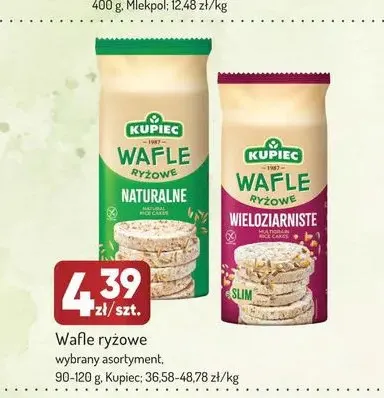 Wafle ryżowe naturalne Kupiec promocja w Avita
