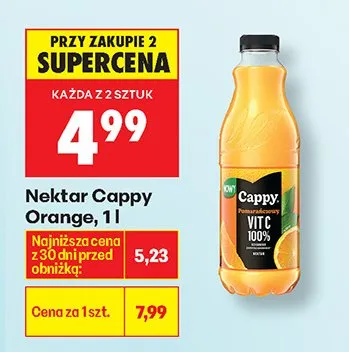 Nektar Orange promocja w Biedronka