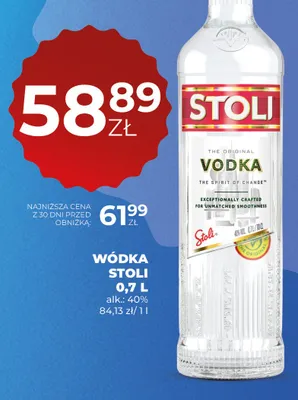 Wódka Stoli promocja w Duży Ben