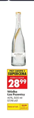 Wódka Łza Pszenicy promocja w Biedronka