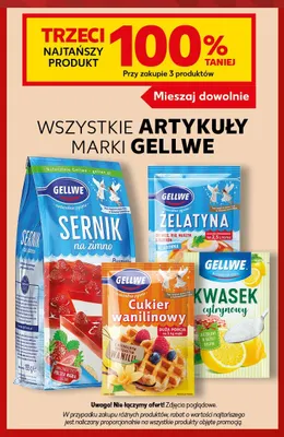 Kwasek cytrynowy Gellwe promocja w Kaufland