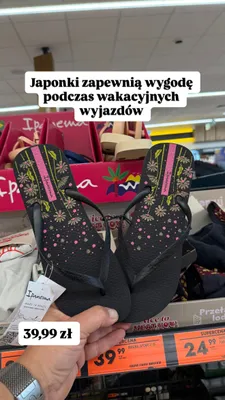 Japonki Ipanema promocja w Biedronka