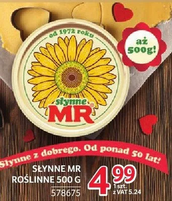 Słynne MR roślinne 500g promocja w Selgros