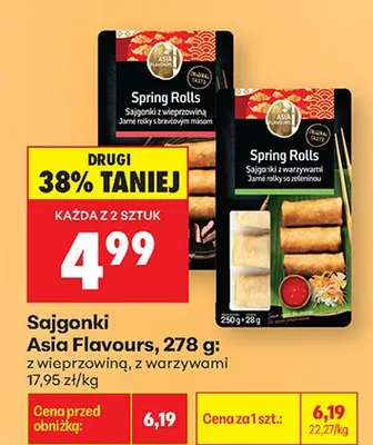 Spring Rolls sajgonki z warzywami promocja w Biedronka