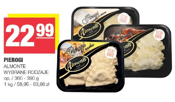 Pierogi Almonte promocja w SPAR