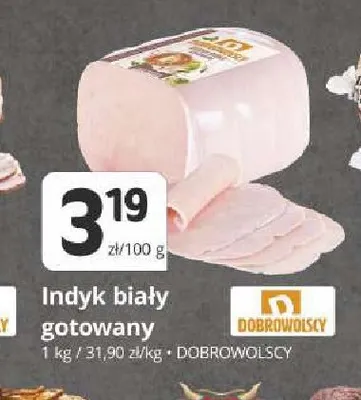Indyk biały gotowany Dobrowolscy promocja w Marketvita