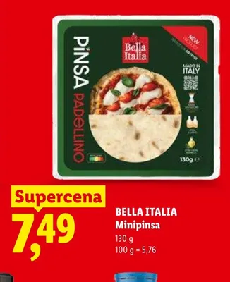 Minipinsa Bella Italia promocja w Lidl