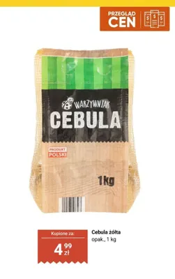 Cebula żółta opak. promocja w Biedronka