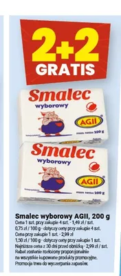 Smalec wyborowy Agii promocja w Twój Market