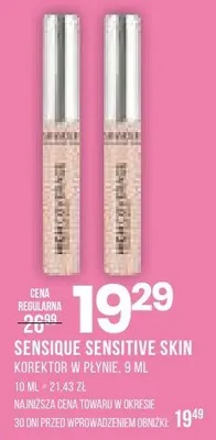 Korektor w płynie Sensique Sensitive Skin promocja w Drogerie Natura