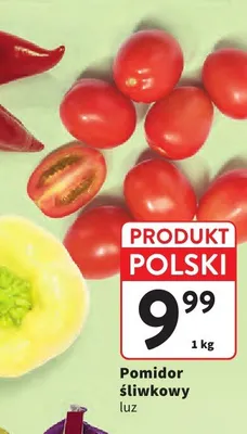 Pomidor śliwkowy luz promocja w Intermarche