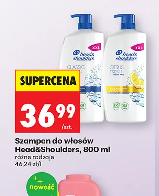 Szampon do włosów Head & Shoulders promocja w Biedronka