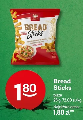 Bread Sticks pizza promocja w Żabka