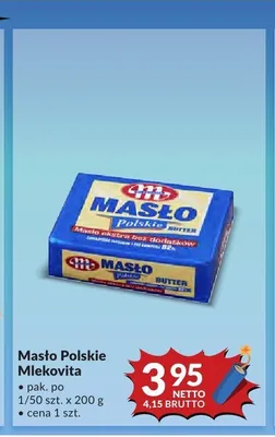 Masło Polskie Mlekovita promocja w Makro