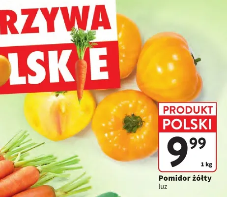 Pomidor żółty luz polski promocja w Intermarche