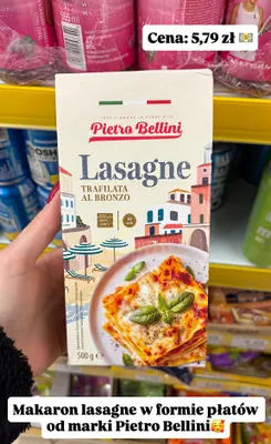 Makaron lasagne trafilata al bronzo promocja w Dino
