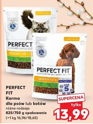 Karma dla psów lub kotów różne rodzaje 825/750 g opakowanie promocja w Kaufland