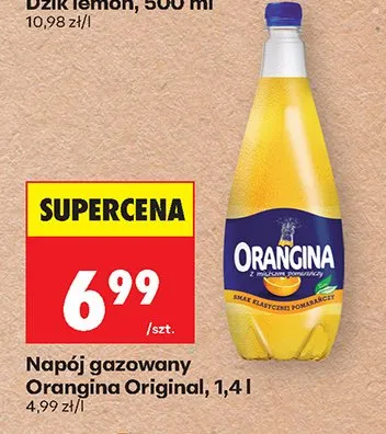 Napój gazowany Orangina Original promocja w Biedronka