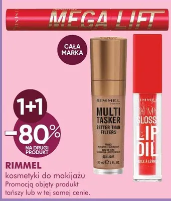 Kosmetyki RIMMEL do makijażu promocja w Makro