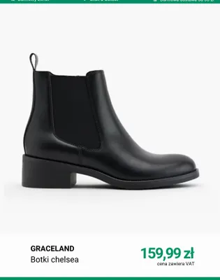 Botki chelsea Graceland promocja w Deichmann