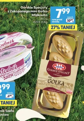 Ser mini Gołka Górskie Specjały Mlekovita promocja w Delikatesy Centrum