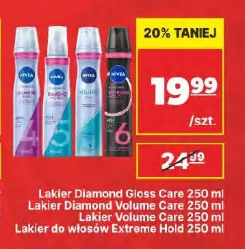 Lakier do włosów Diamond Gloss Care Nivea promocja w API Market