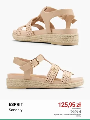 Sandały damskie Esprit promocja w Deichmann