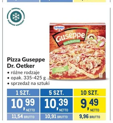 Pizza Guseppe Dr. Oetker promocja w Makro