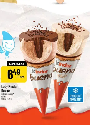 Lody Kinder Bueno promocja w POLOmarket