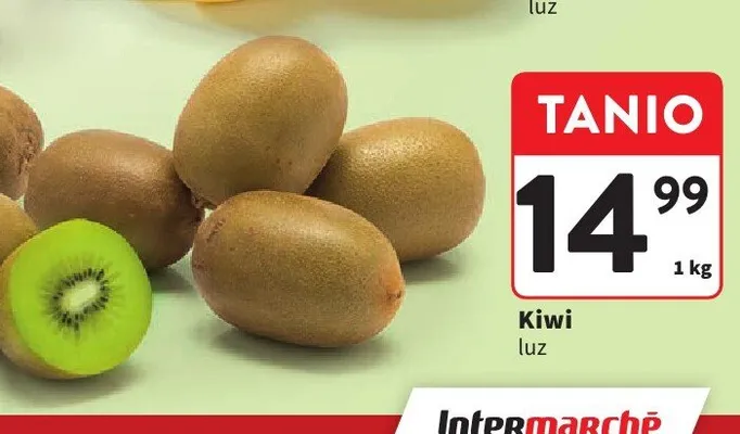 Kiwi luz promocja w Intermarche