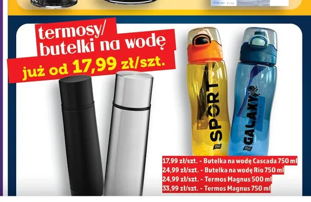 Butelka na wodę Cascada promocja w TOPAZ