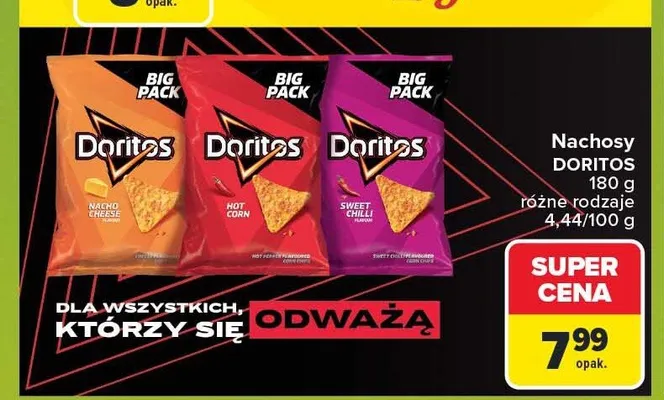 Nachosy Doritos Nacho Cheese promocja w Carrefour Market
