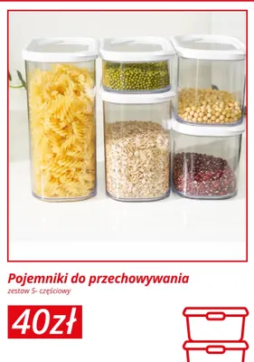 Pojemniki do przechowywania promocja w KiK