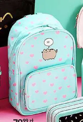 Plecak Pusheen miętowy mały promocja w Empik
