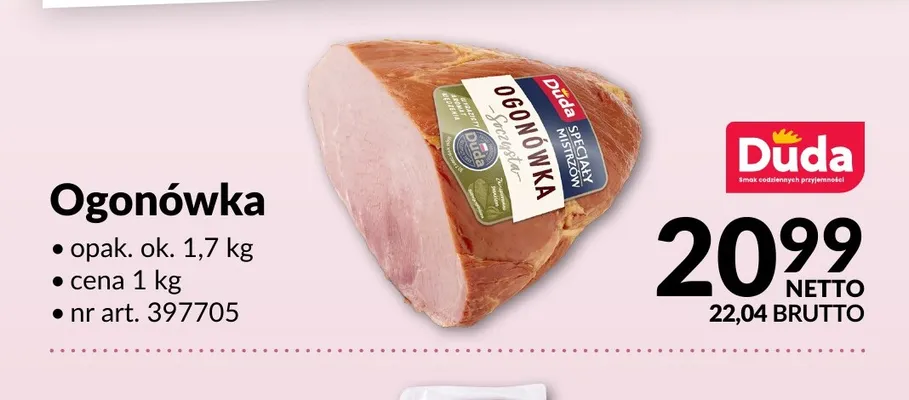 Ogonówka Duda promocja w Makro