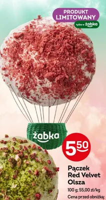 Pączek Red Velvet Olsza promocja w Żabka