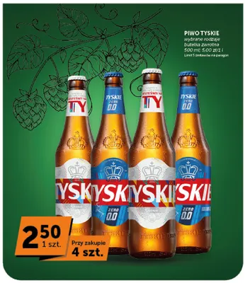 Piwo Tyskie promocja w Groszek
