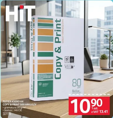 Papier ksero A4 Copy & Print 500 arkuszy promocja w Selgros