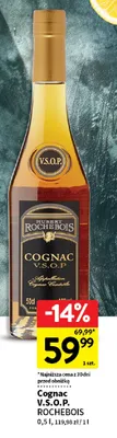 Cognac V.S.O.P. ROCHEBOIS promocja w Intermarche