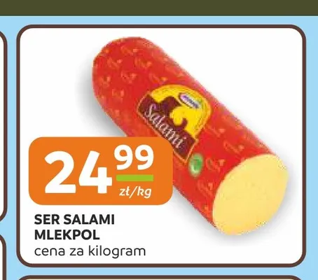 Ser Salami Mlekpol promocja w Społem Częstochowa